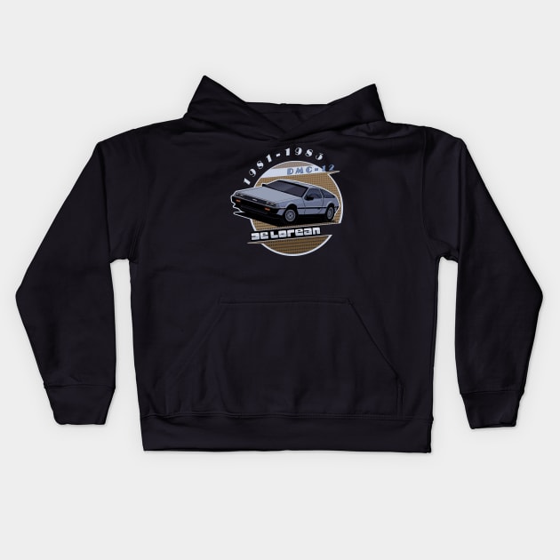 Delorean Kids Hoodie by xartt